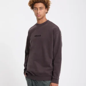 Sudadera VOLCOM Sin Capucha Big Stone Raisin Marrón