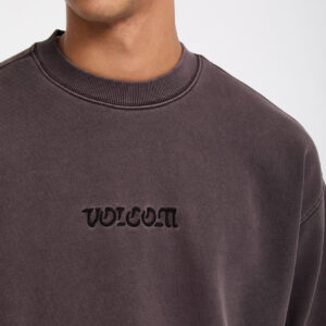 Sudadera VOLCOM Sin Capucha Big Stone Raisin Marrón