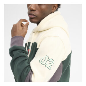 Sudadera-Hydroponic-capucha-hockey-verde-blanco-roto