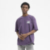Camiseta HYDROPONIC manga corta peanuts roadster dark violeta