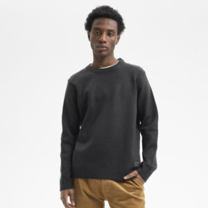 Jersey hydroponic Punto Omega Charcoal Gris Oscuro