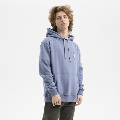 Sudadera HYDROPONIC Capucha Peanuts No Dogs Slate Azul Claro