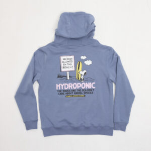 Sudadera HYDROPONIC Capucha Peanuts No Dogs Slate Azul Claro