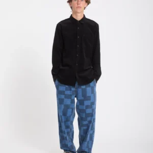 Camisa VOLCOM Hombre Zander Corduroy Black Combo