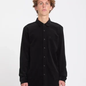 Camisa VOLCOM Hombre Zander Corduroy Black Combo