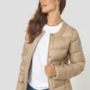 Chaqueta JOTT Mujer De Pluma Christy 804 Bege-Beige