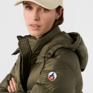 Chaqueta JOTT De Plumas Mujer Gran Frio Karachi Verde Khaki