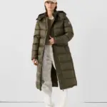 Chaqueta JOTT De Plumas Mujer Gran Frio Karachi Verde Khaki