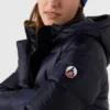 Chaqueta JOTT De Plumas Mujer Gran Frio Karachi Azul Marino