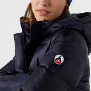 Chaqueta JOTT De Plumas Mujer Gran Frio Karachi Azul Marino