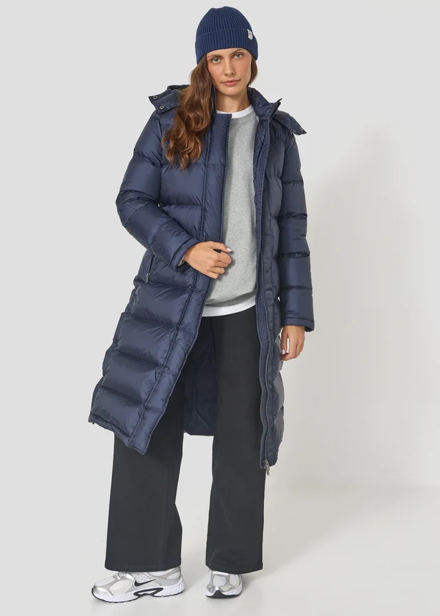 Chaqueta JOTT De Plumas Mujer Gran Frio Karachi Azul Marino