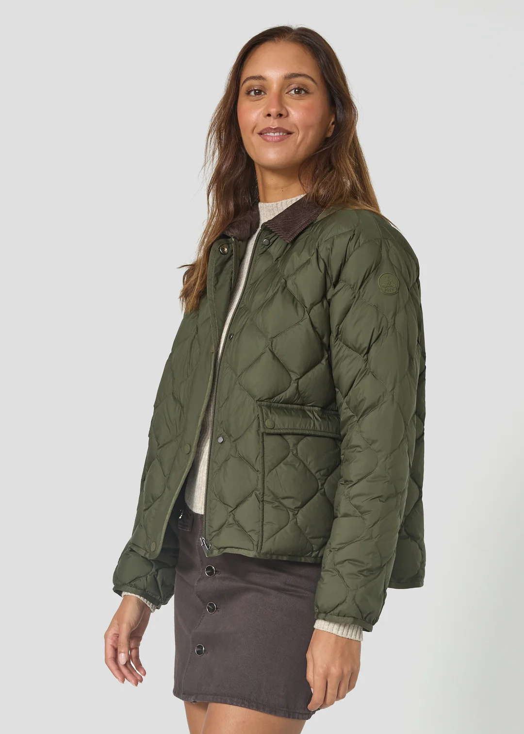 Chaqueta JOTT Mujer De Pluma Edna 22p Deep Army Verde khaki