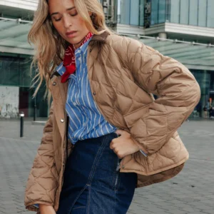 Chaqueta JOTT Mujer De Pluma Edna 81q Smocky Beige