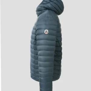 Chaqueta JOTT Con Capucha Hombre De Plumas NICO 13j Algae Blue Azul