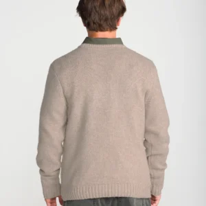 Jersey VOLCOM Cuello Redondo Edmonder II Sweater Cashmere Marrón Claro