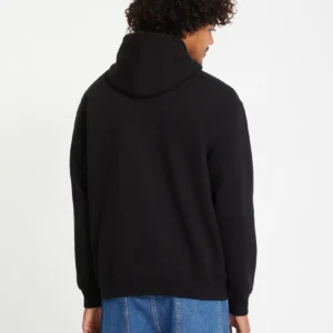 Sudadera VOLCOM Con Capucha Single Stone Lisa Negra