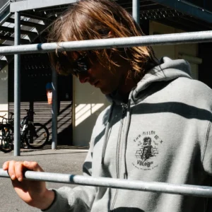 Sudadera Volcom Con Capucha Y Cremallera Catastrophy Gris Oscuro
